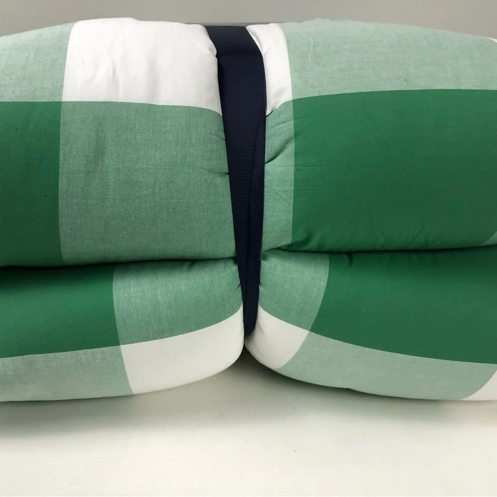 Daniel Cremieux 38 Plaid King Comforter Mini Set w King Pillow Shams NWT Green